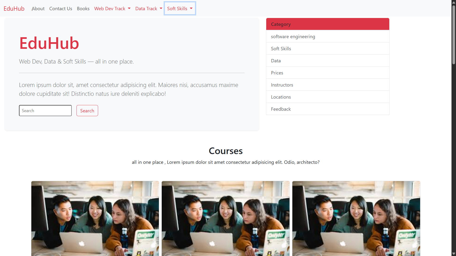 Course Explorer Project